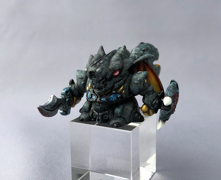 SDガンダム ガン消し リペイント 塗装 ズワウス オリジナルカラー SDガンダム ガン消し リペイント 塗装 ズワウス オリジナルカラー