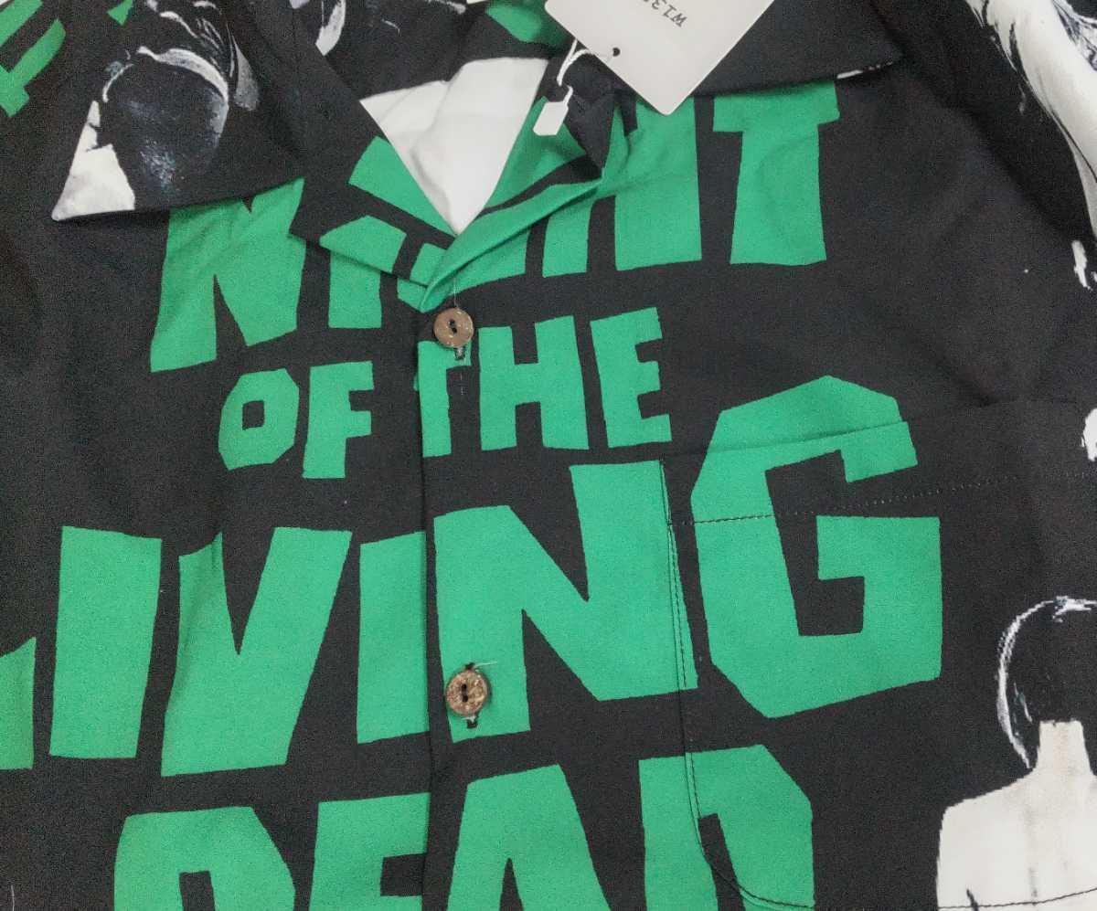 WACKO MARIA アロハシャツ Lサイズ□NIGHT OF THE LIVING DEAD 