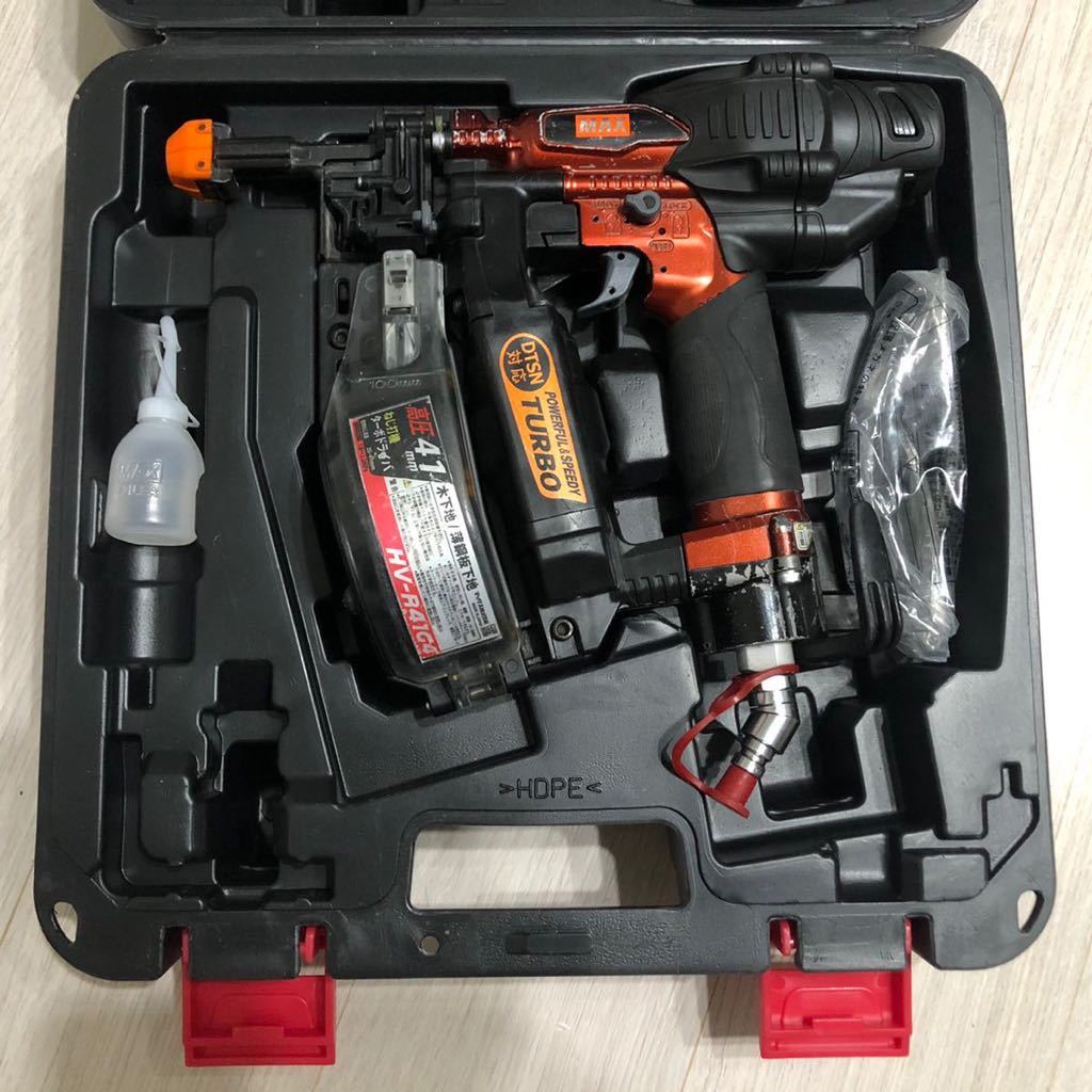 中古　MAX ビス打ち機 HV-R41G4-R