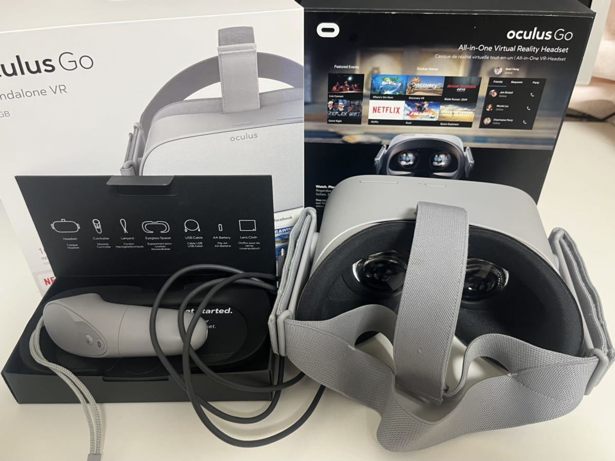 稼働品 初期化済【美品】Oculus Go 32GB スタンドアロン バーチャル