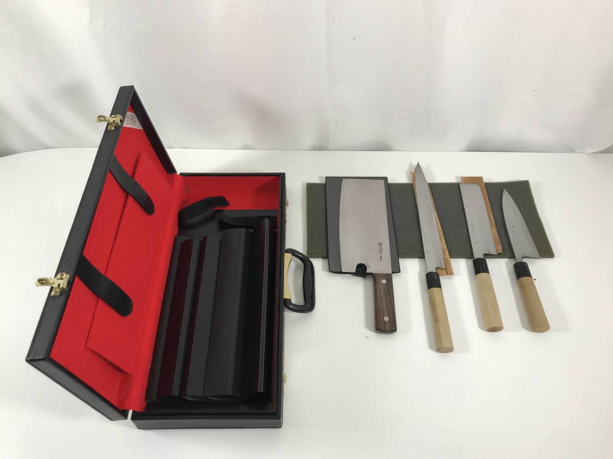 堺刀司。モリブデン鋼。包丁、ナイフ。中古品。 堺刀司。モリブデン鋼。包丁、ナイフ。中古品。