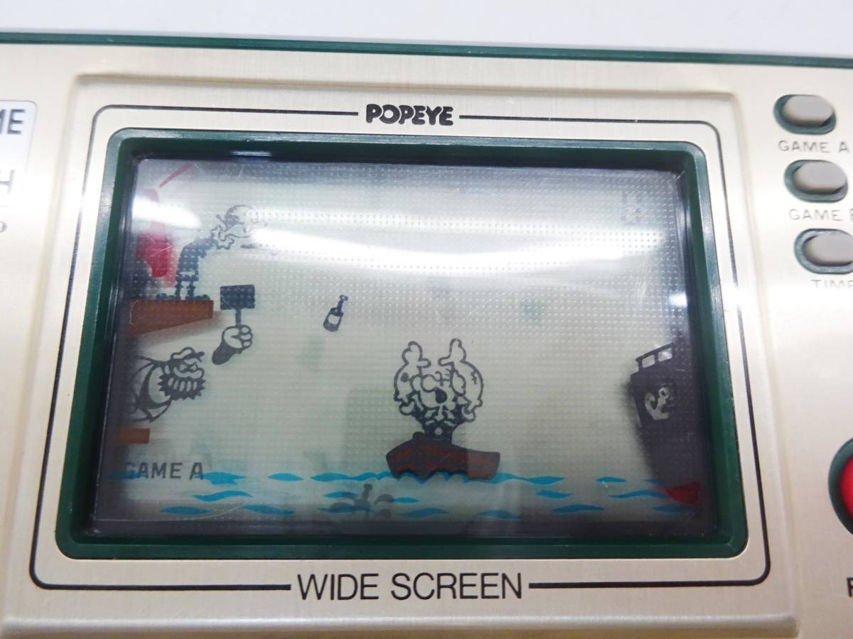 ポパイ ゲームウォッチ POPEYE Nintendo 任天堂 - PP-23 レトロ 