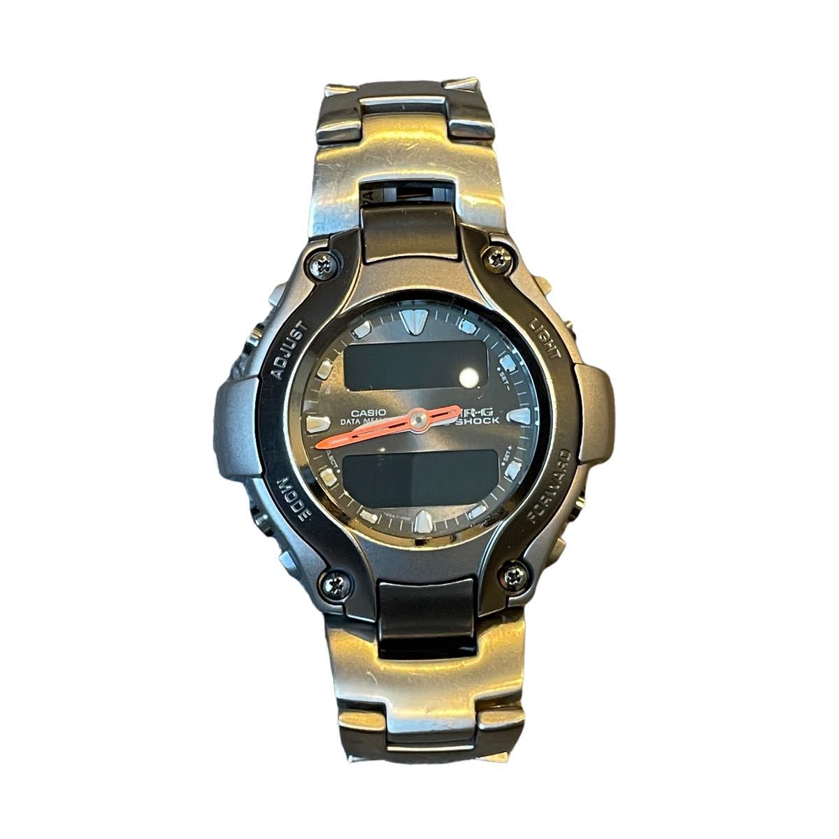 G-SHOCK Gショック MR-G デジアナ メタルバンド MRG-130T(MR-G)｜売買 