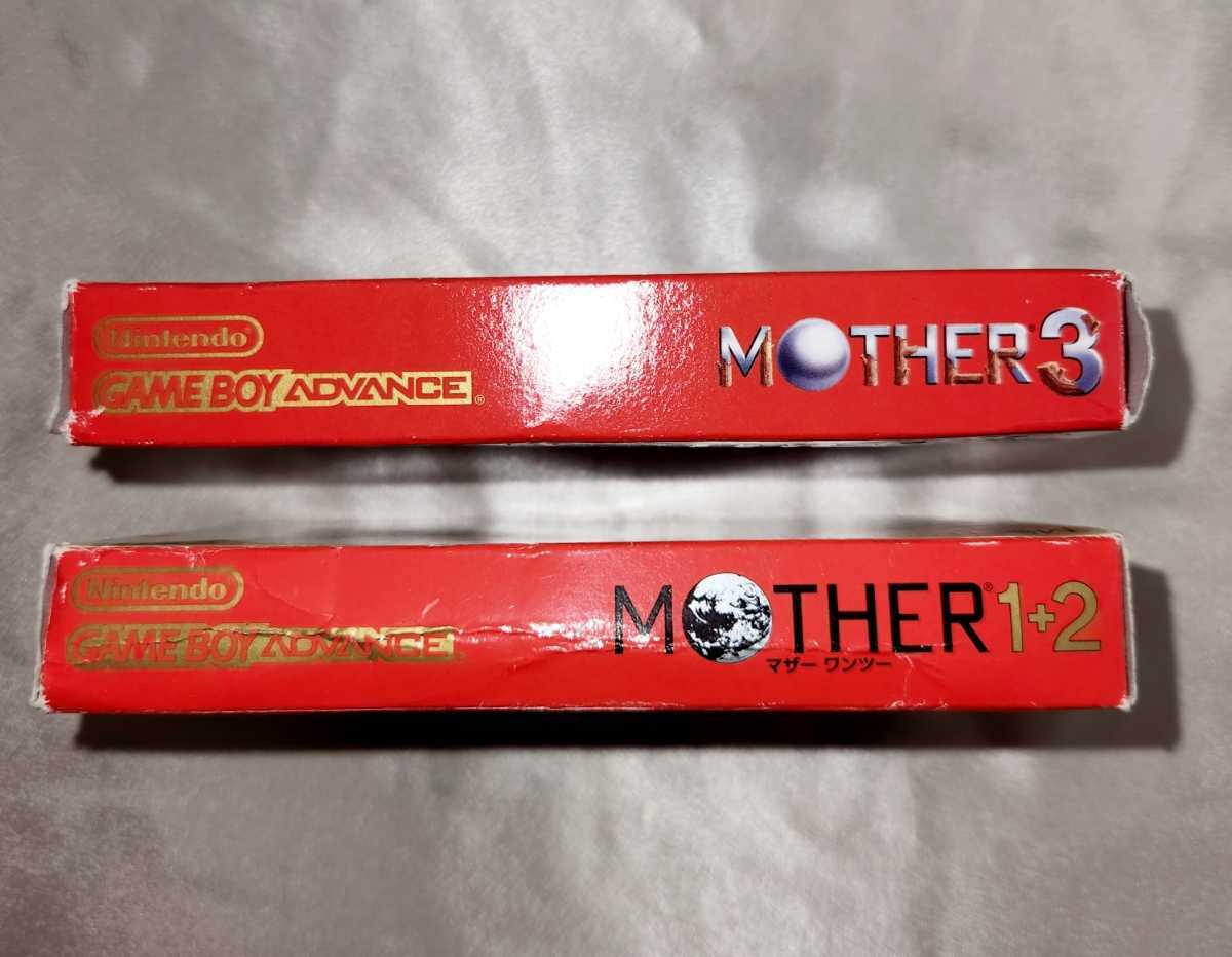 MOTHER 1＋2、MOTHER 3 2本セット ゲームボーイアドバンス(GBA)用 