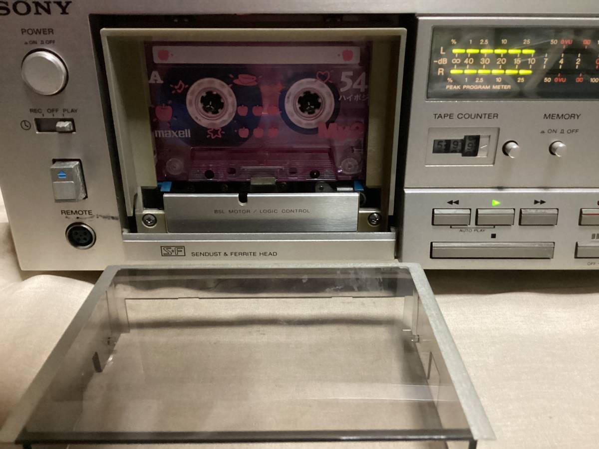 SONY TC-K61カセットデッキ作動中古品 Yahoo!オークション - 「sony tc