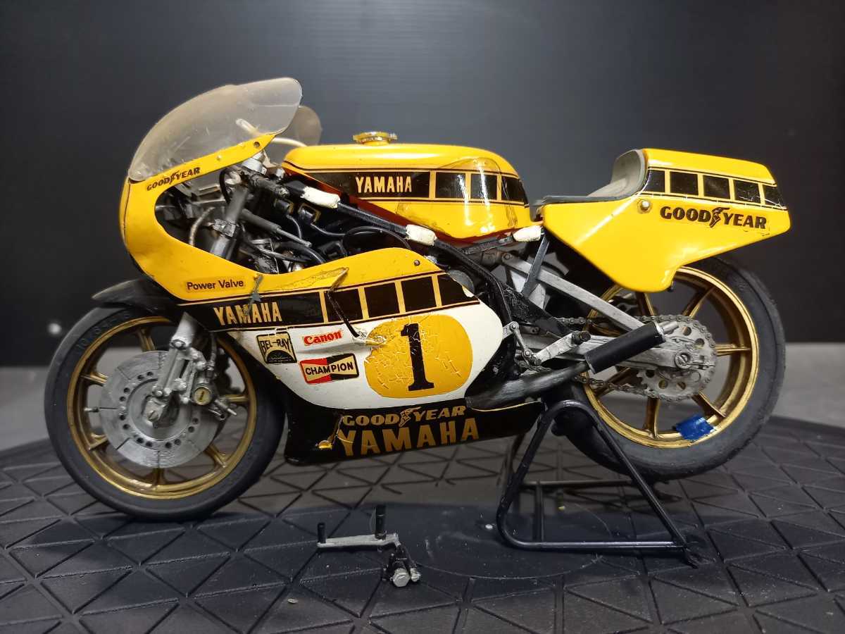 プラモデル 完成品 TAMIYA 1/12 YAMAHA YZR500 GRAND PRIX RACER