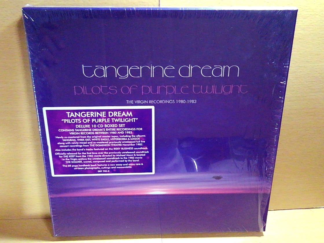 【SALE，限定SALE】 TANGERINE DREAMタンジェリン ドリーム/Pilots Of Purple Twilight: The Virgin Recordings 1980-1983/10CD BOX(一般)｜売買されたオークション情報、yahooの商品情報をアーカイブ公開 - オークファン 一般