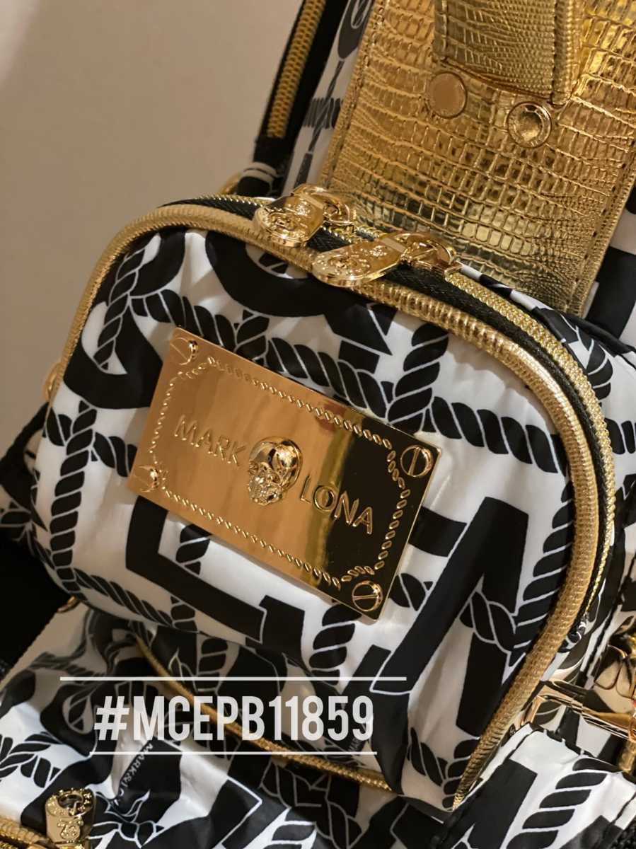 ◎マークアンドロナ◎キャディバッグ◎MARK&LONA◎ホワイトゴールド 