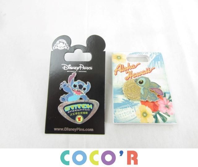 同梱可】中古品 ディズニー スティッチ ピンバッジ スペースマウンテン