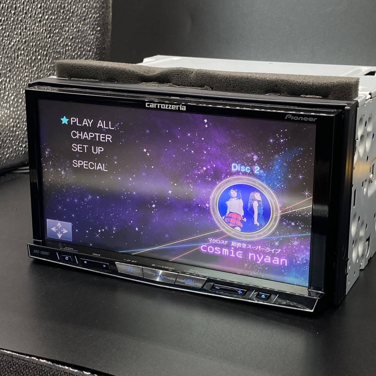 最新地図 高級機サイバーナビ AVIC-ZH0007 カロッツェリア フルセグ