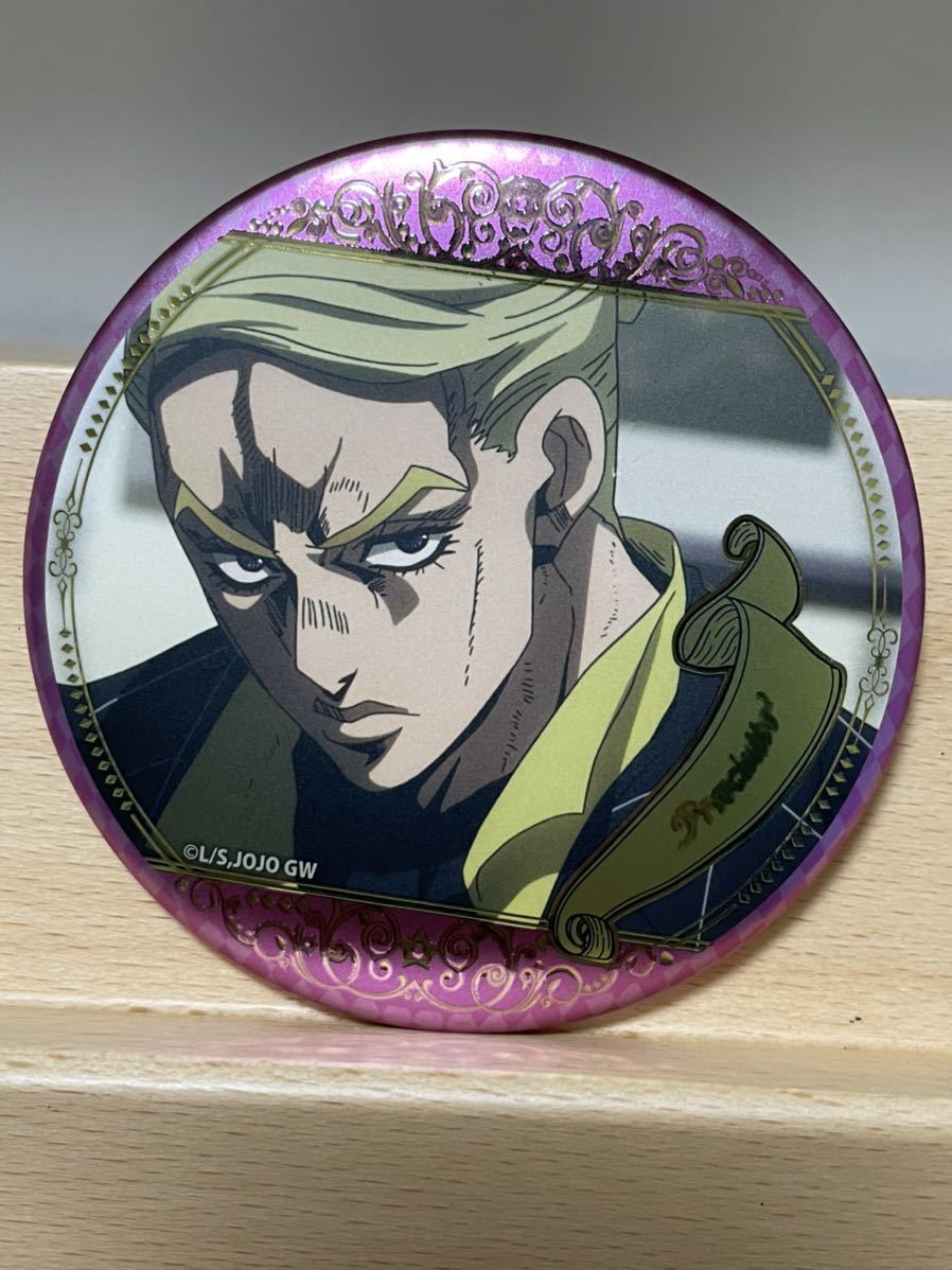 ジョジョの奇妙な冒険アニメ10周年記念展 場面写缶バッジ 焦げ臭い フーゴ