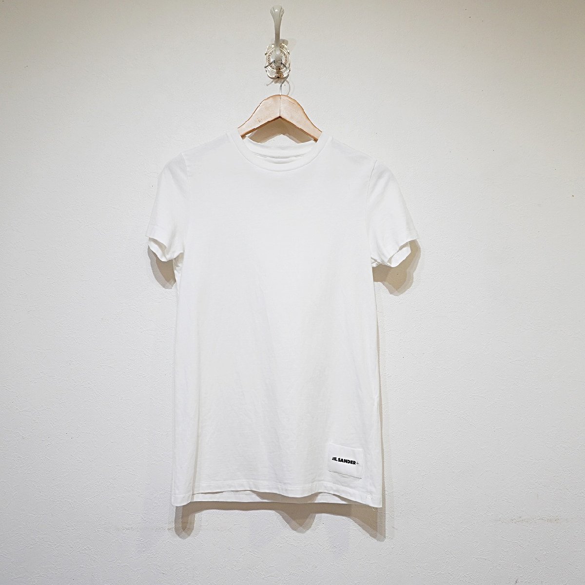 JIL SANDER+ M ジルサンダー プラス ロゴ クルーネック 半袖 Tシャツ