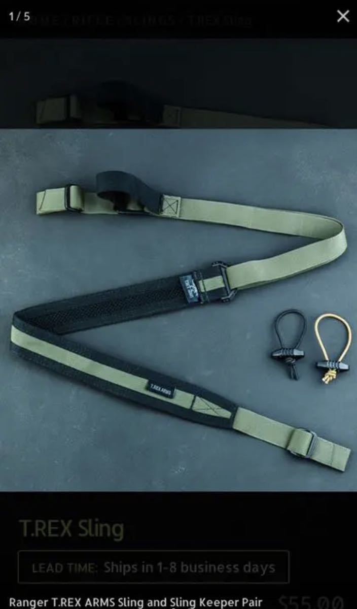 T.REX ARMS Sling スリング レンジャーグリーン ミリタリー 【公式通販】