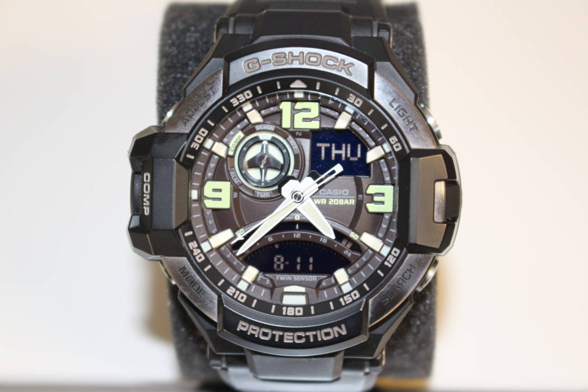 【豊富な】 Gショック G-SHOCK CASIO カシオ メンズ 腕時計 スカイコクピット アナデジ GA-1000-1B ブラック 海外モデル 逆輸入品(その他)｜売買されたオークション情報、yahooの商品情報をアーカイブ公開 - オ G-SHOCK