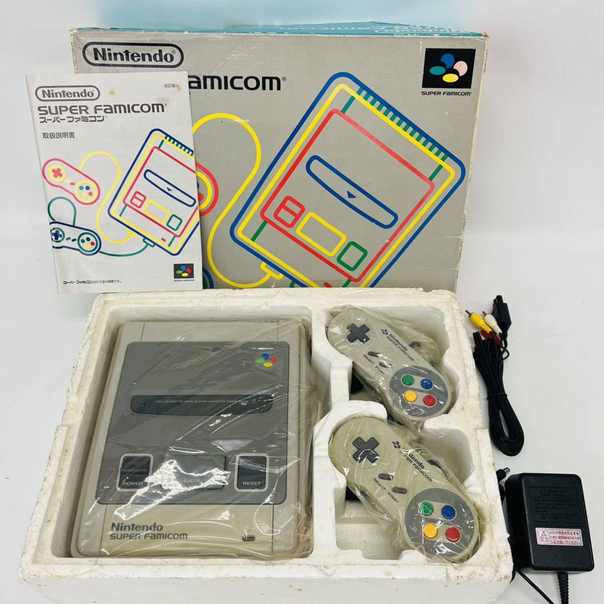 ☆1円～ Nintendo SFC スーパーファミコン 本体 箱付き まとめて 8台  
