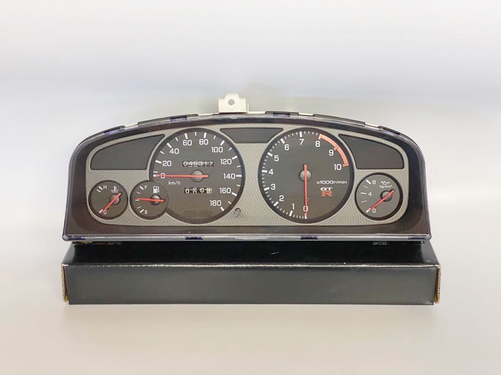  506Y 日産 R33スカイライン GTR 純正 コンビネーションメーター スピードメーター 計器 GT-R ニッサン NISSAN メーター(計器、追加メーター本体)｜売買されたオークション情報、yahooの商品情報を 日産用
