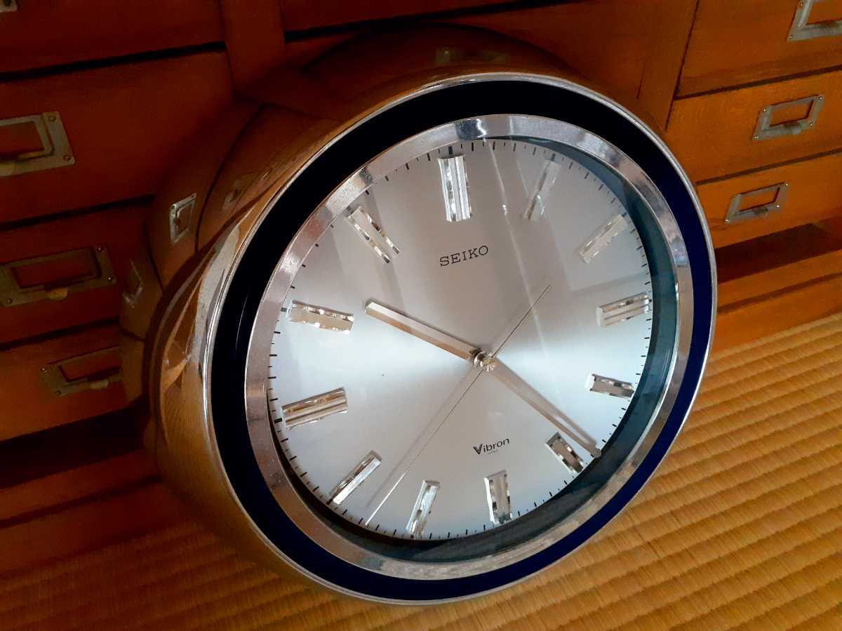 SEIKO vibron 掛け時計 スペースエイジ ミッドセンチュリー 昭和レトロ 