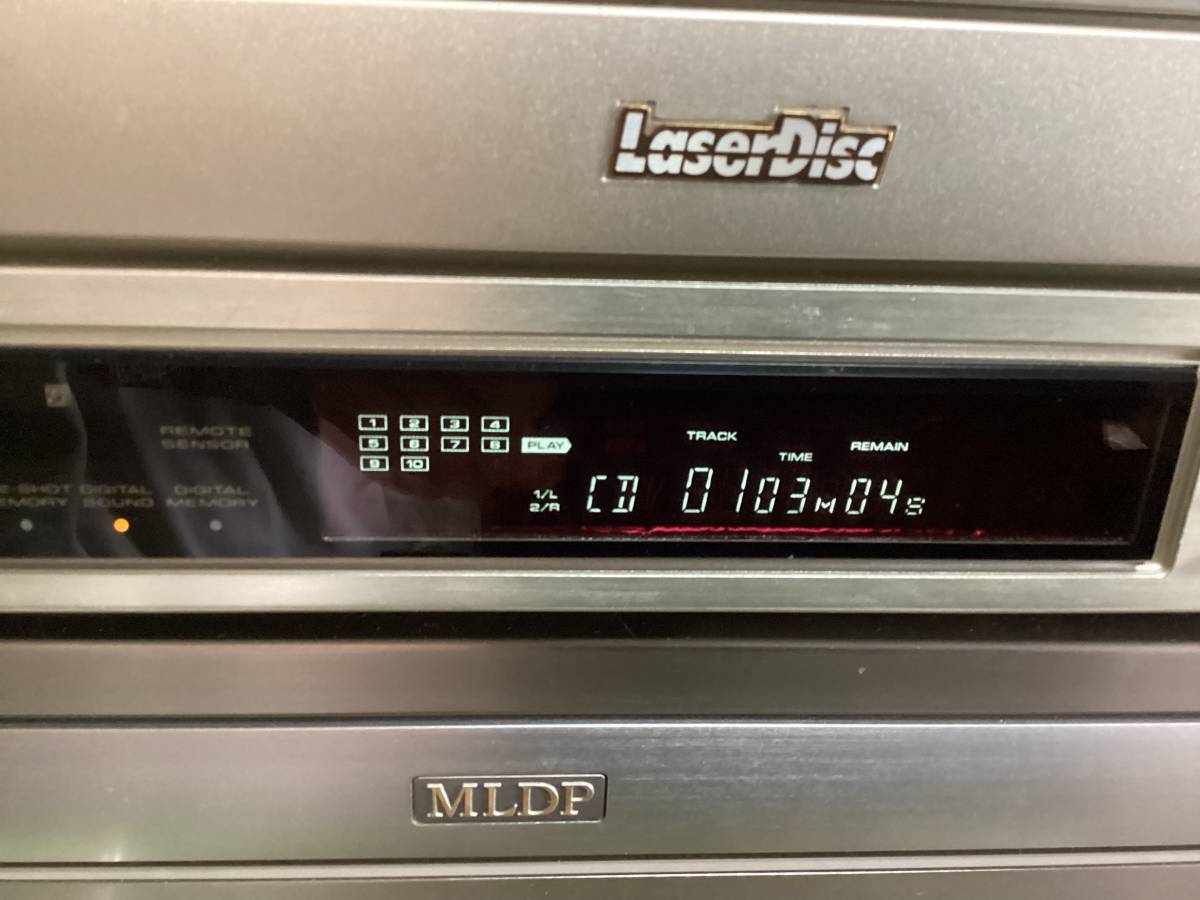 在庫放出！PIONEER CLD-616 LD/CD再生出来ますが訳有りの為ジャンク品