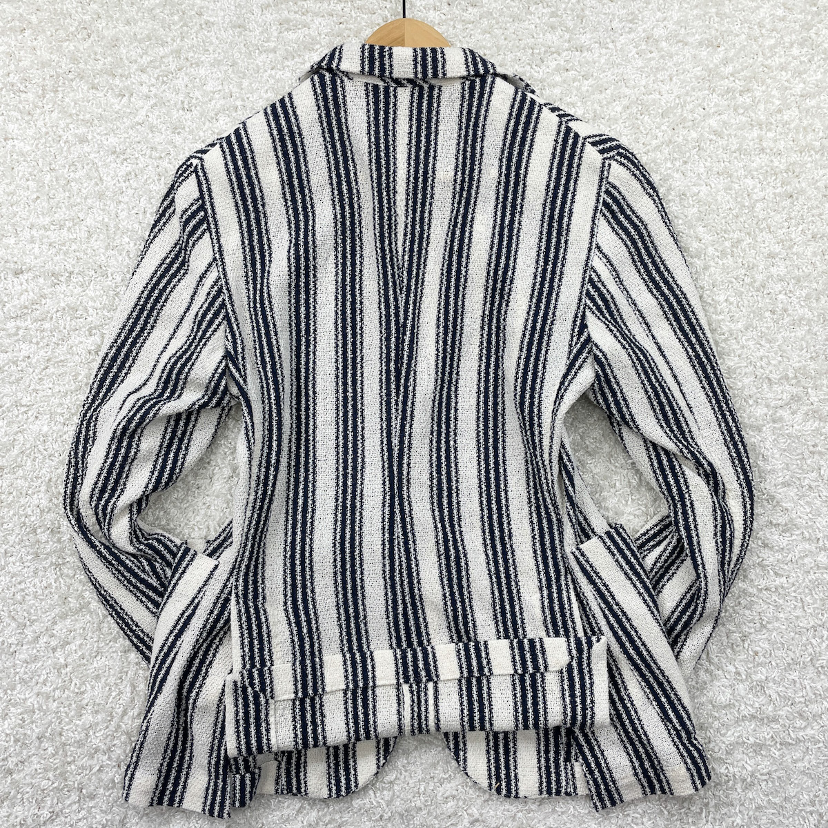 美品【MANUEL RITZ 】品格あるコーデ◎コットン混 サマーニット調 