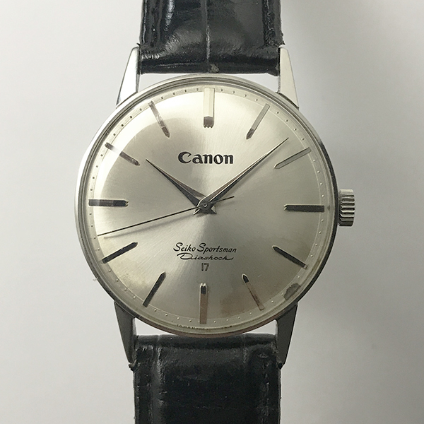 稼働良】キャノン×SEIKO ダブルネーム さめる 超希少