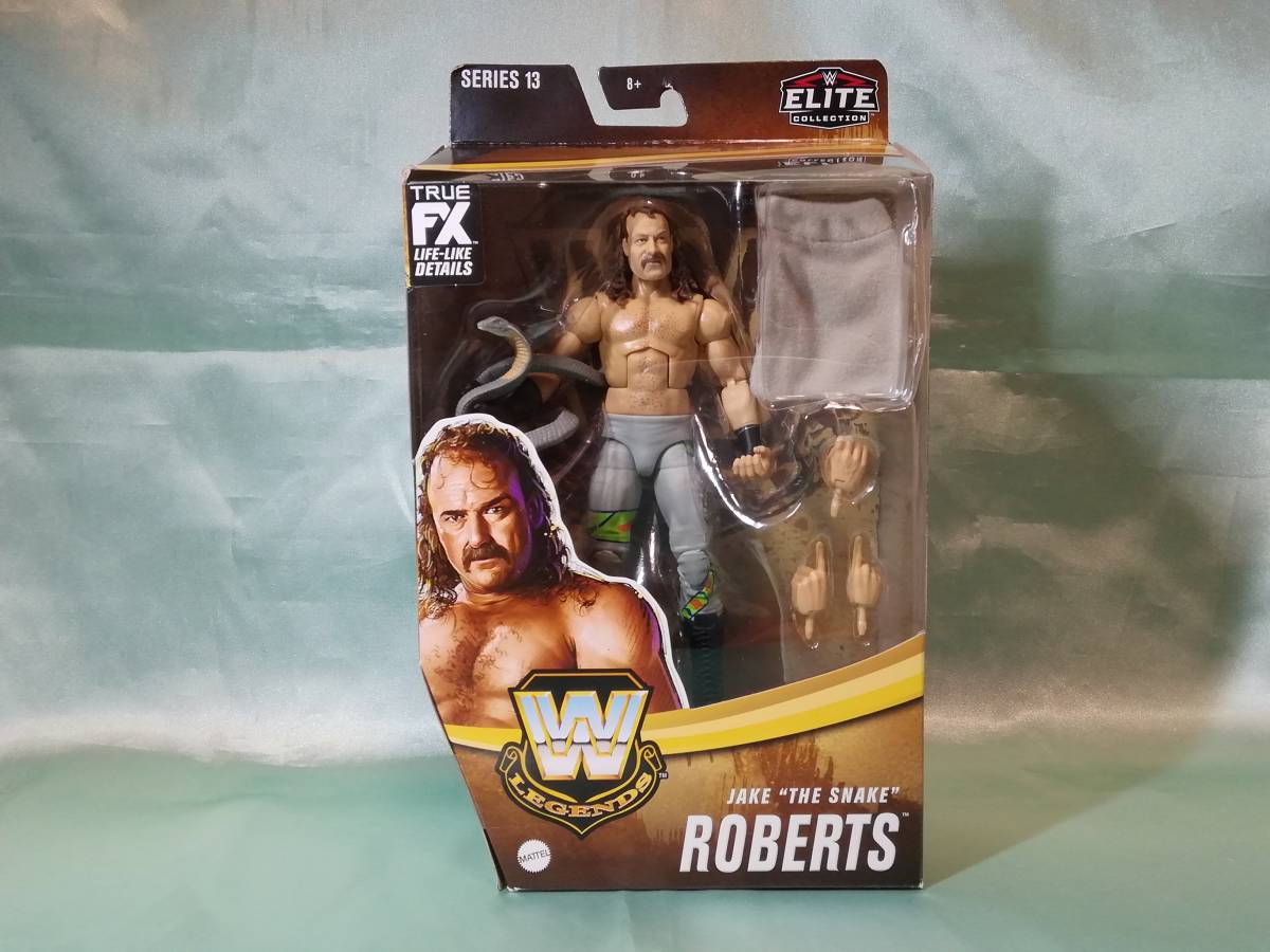 【WWE】マテル エリート LEGENDS★ジェイク・ロバーツ 