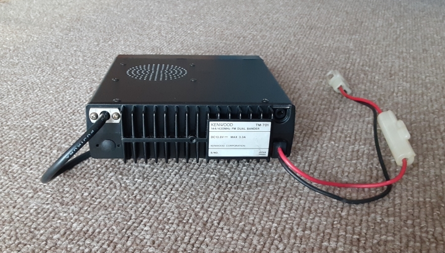 アマチュア無線機　TM-701 LED改 ケンウッド　KENWOOD □□ KENWOOD TM-701 V/U機 Jマーク無し 受信改造済み □□