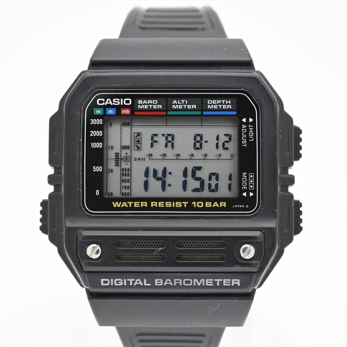 VINTAGE CASIO BM-100WJ Barometer デジタル腕時計