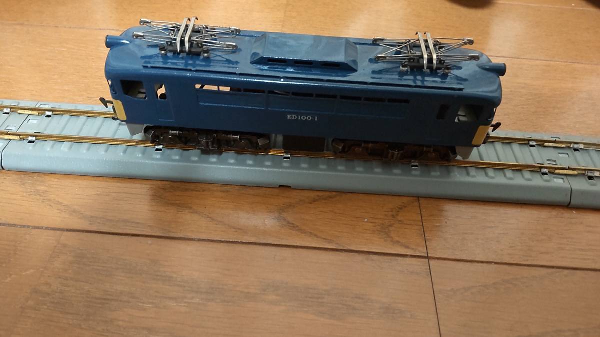 t00727】 KATSUMI カツミ HOゲージ ED100型 ED100-1 鉄道模型 列車 箱
