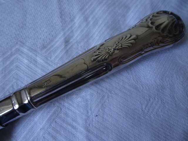 SASHIIRO シェフィールド イギリス シルバープレートナイフ｜England