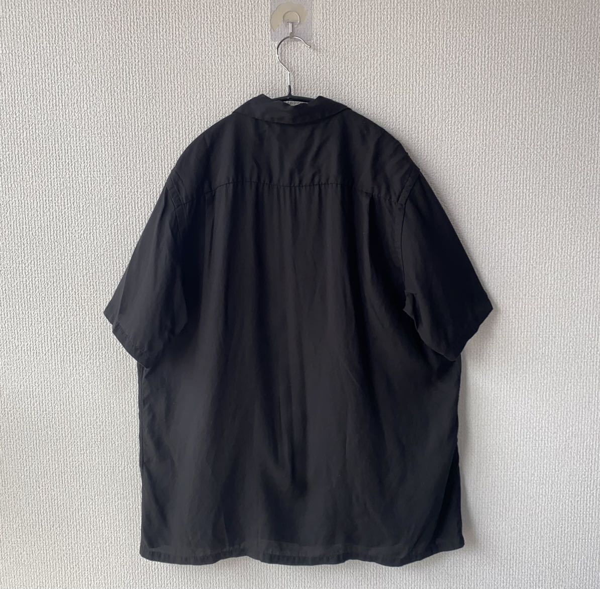 TOWN CRAFT オープンカラー テンセル 半袖 シャツ L ペニーズ レーヨン