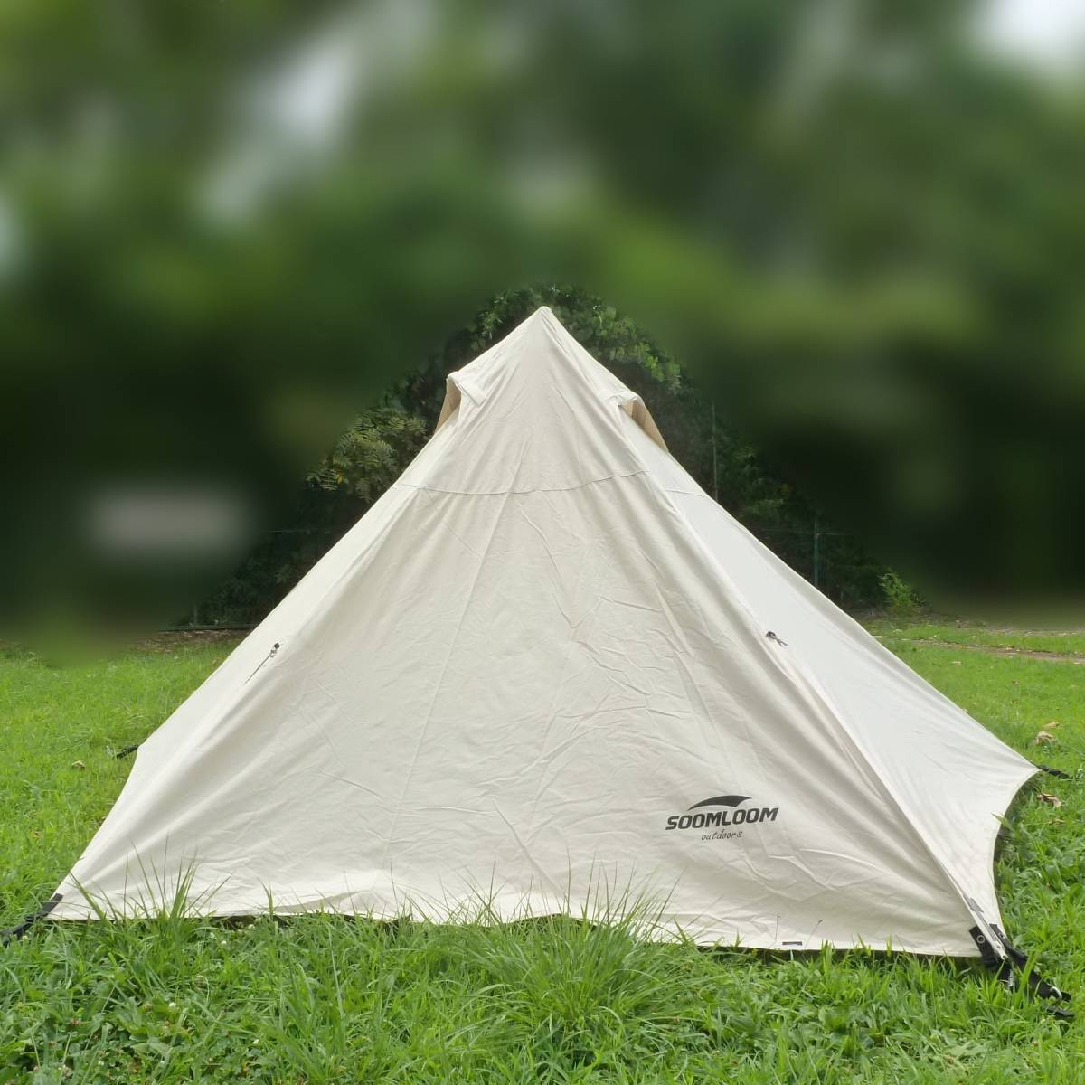 Soomloom HAPI 2P ポリコットン(TC)ワンポールテント