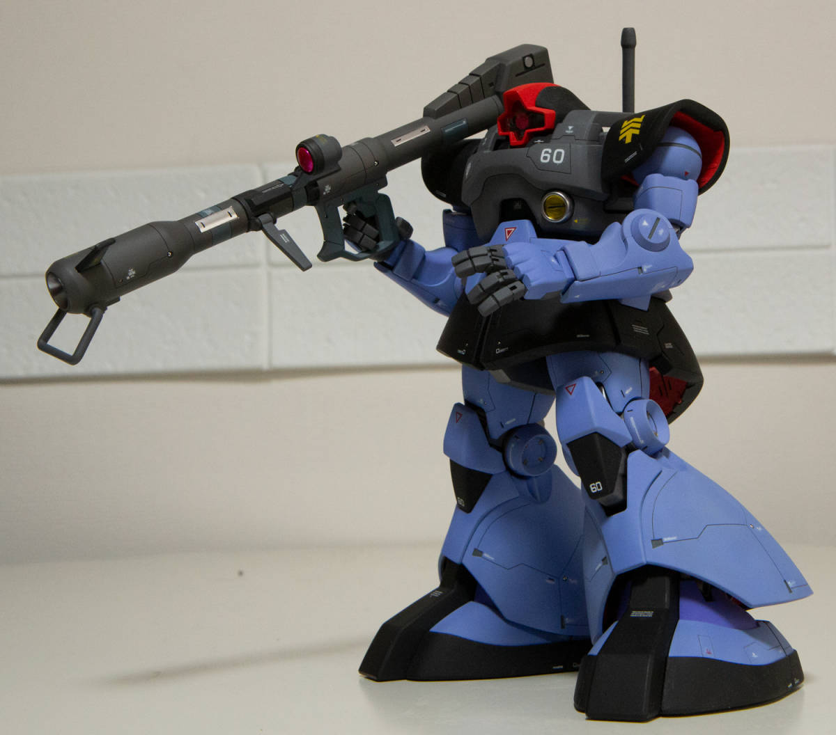 MG リックドム 塗装済み完成品 MG シャア専用 リックドム 塗装 改修品