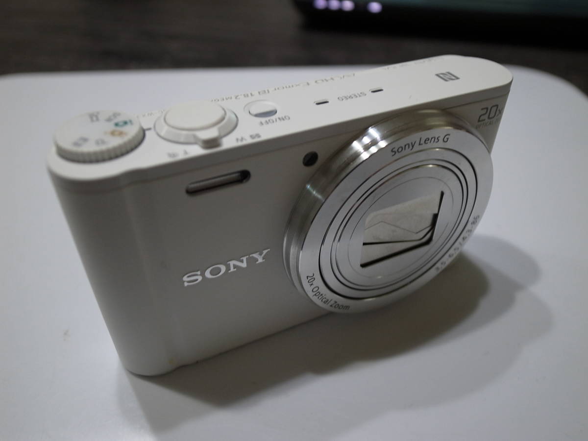 SONY DSC-WX350 ホワイト/Wi-Fi 光学20倍ズーム搭載 【公式通販】