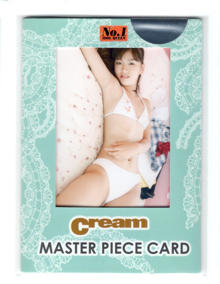 佐々木みゆう ＜ 2011 Cream ＞ 1枚限定フォト 眠り姫