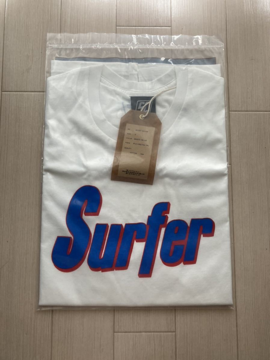 サブカルチャー subculture SURFER TSHIRTS TYPE-S BODY / WHITE×BLUE
