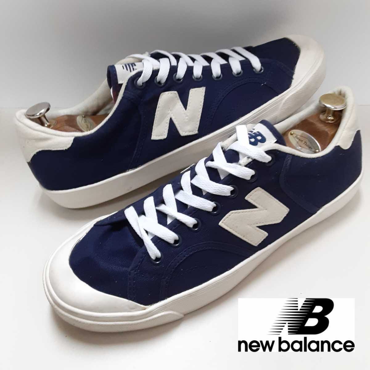 最値!1点物!ニューバランス【New Balance】プロコート PROCTSAC キャンバス スニーカー ローカット シューズ ネイビー/ホワイト/紺 27.5cm