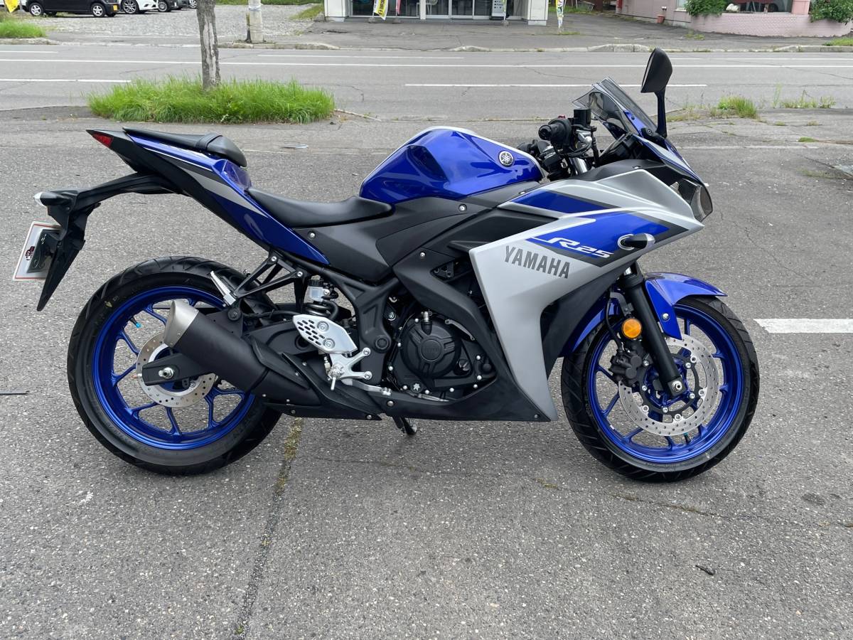 【全国無料，全国無料，HOT】 帯広発 ヤマハ YZF-R25 型式 RG10J セル始動OK み 自賠責期限R4.11(126cc-250cc)｜売買されたオークション情報、yahooの商品情報をアーカイブ公開 - オークファン 126cc-250cc