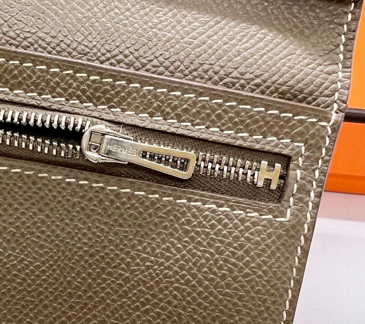超美品！エルメス HERMES べアンスフレ バイカラー 長財布 ブランド別