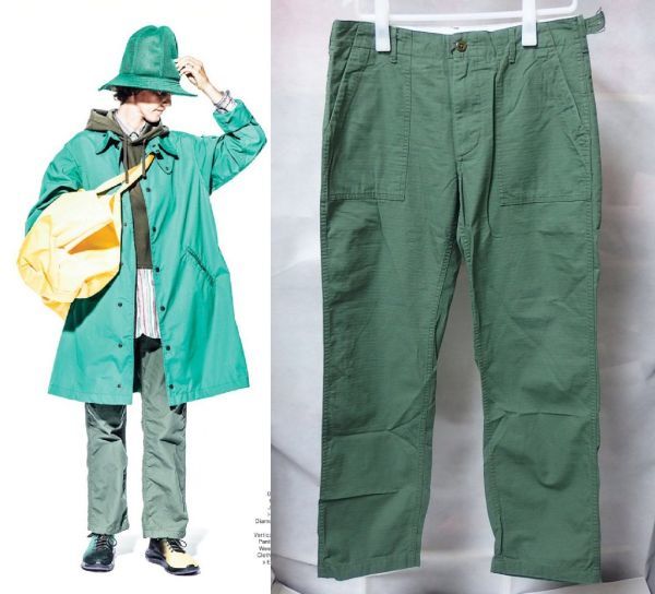 【大得価，安い】 FWK Engineered Garments エンジニアードガーメンツ Fatigue Pant Cotton Ripstop ファティーグ パンツ 2(パンツ)｜売買されたオークション情報、yahooの商品情報をアーカイブ公開 - オークファン パンツ
