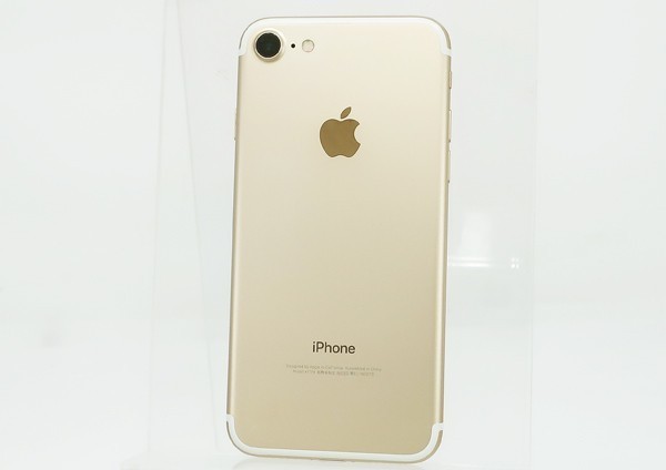 ◇ジャンク【au/Apple】iPhone 7 128GB SIMロック解除済み MNCM2J/A
