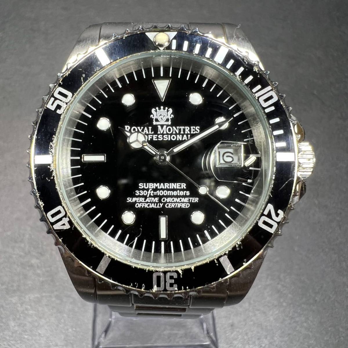 ロイヤル モントレス ROYAL MONTRES RM-0006 メンズ腕時計 ダイバー 