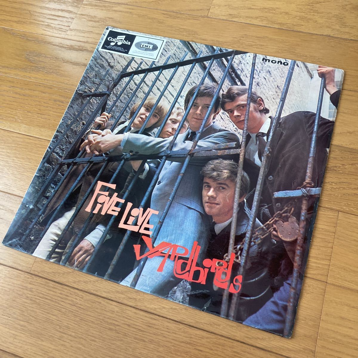 THE YARDBIRDS UKオリジナルMONO盤LP Yardbirds Live Five - UK | LP The – Mono mono live 0 英国
