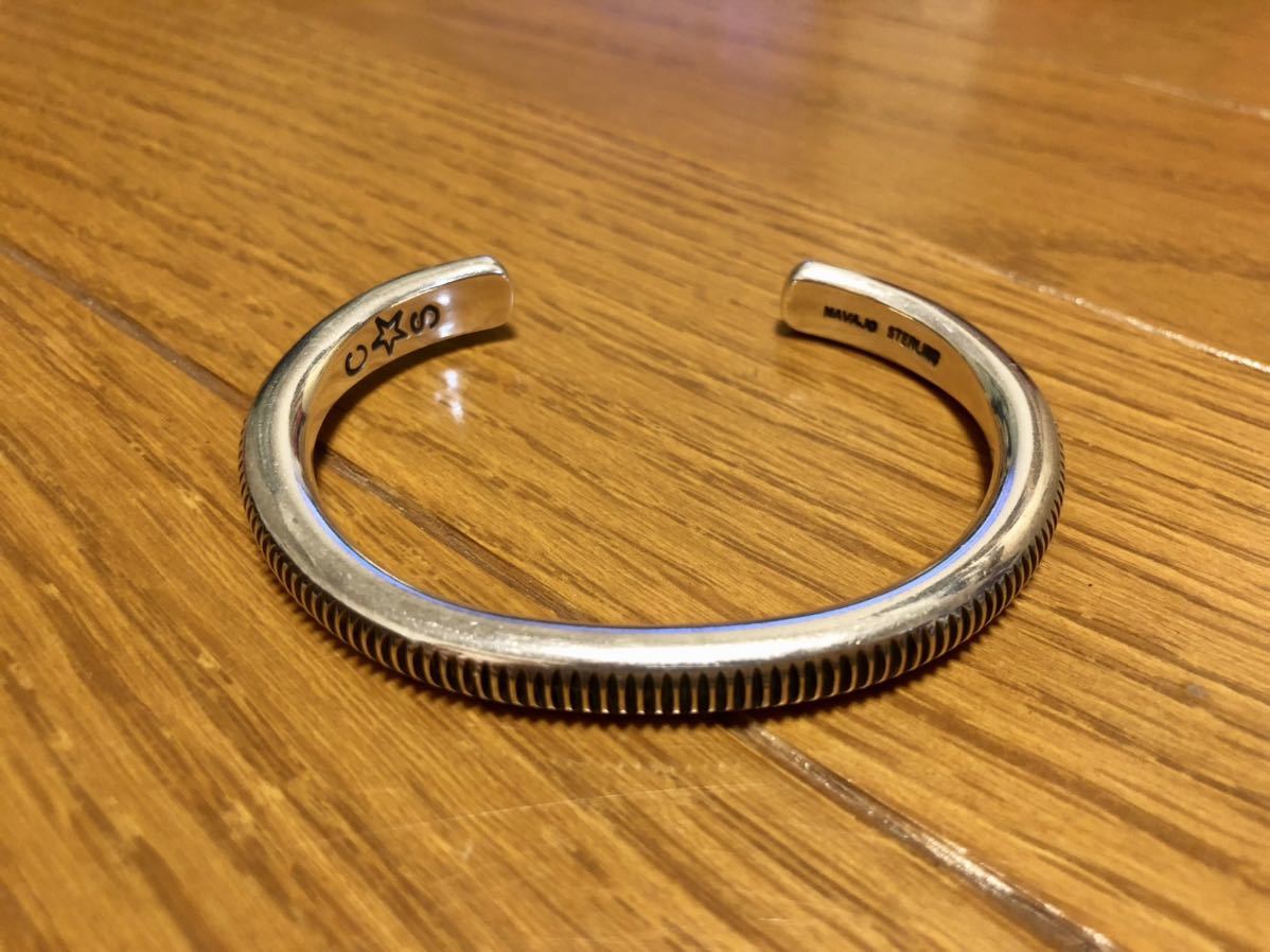 CODY SANDERSON Single Ribbed Wire カフ バングル ブレスレット 