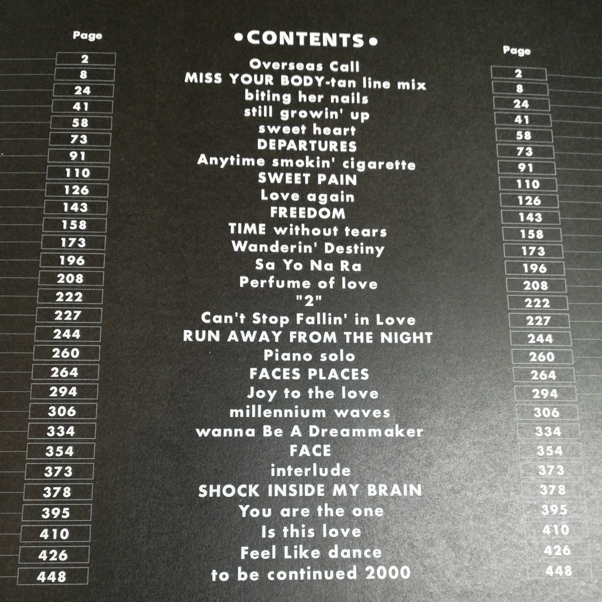 globe バンドスコア CRUISE RECORD 1995-2000 楽譜 globe バンドスコア