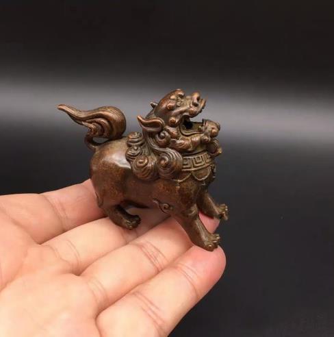 工芸品 香炉 竜 蓮の花 銅器 銅製品 鎮宅辟邪 開運風水 招財