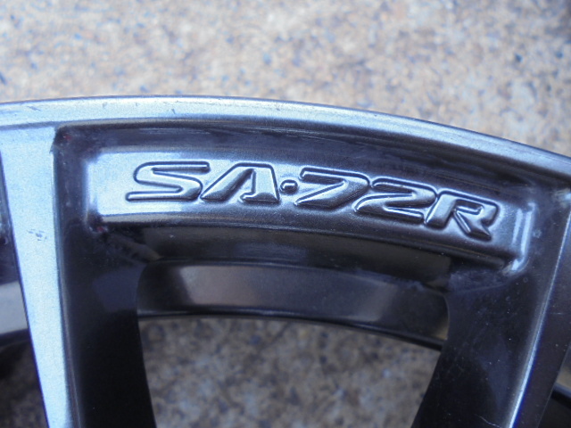 Weds Sport SA-72R 18×10.5J 114.3/5H +25 2本セット 美品！ 社外 