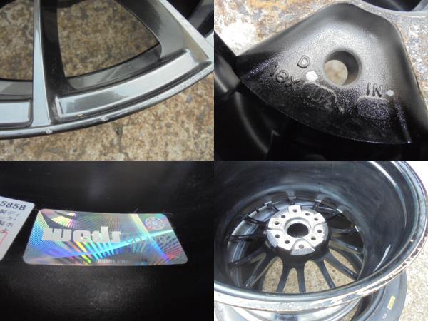 Weds Sport SA-72R 18×10.5J 114.3/5H +25 2本セット 美品！ 社外 