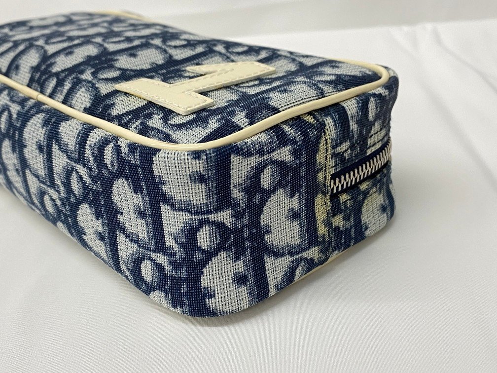 【AHAP7004】Christian Dior　クリスチャンディオール　コスメポーチ　トロッター　MO1021