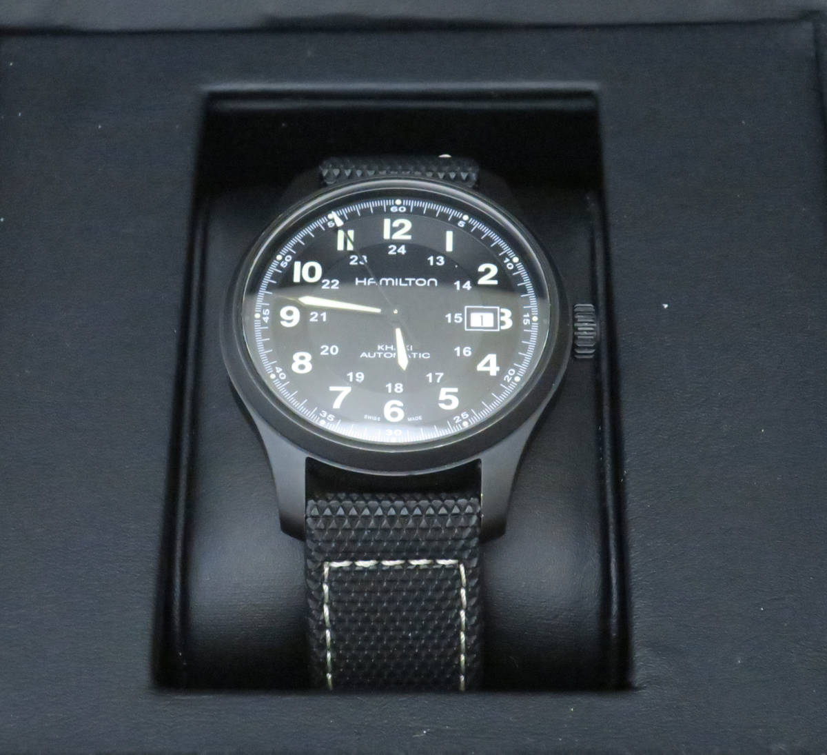 カーキ フィールド ハミルトン チタニウム HAMILTON Titanium Auto 