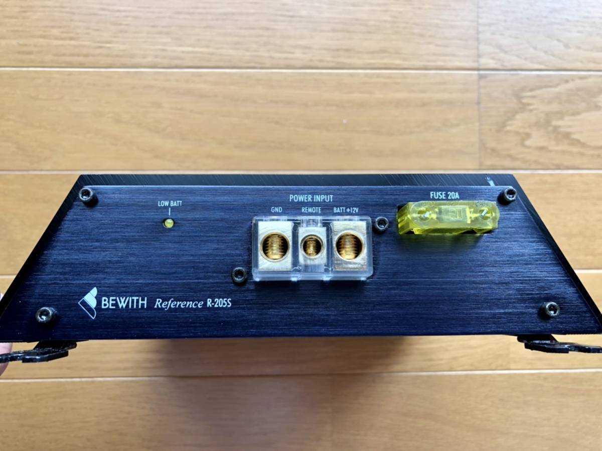 送料込み！中古美品 BEWITH REFERENCE パワーアンプ R-205S 【公式通販】